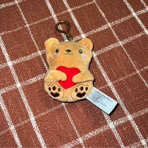 Teddy Bear Bag Clip